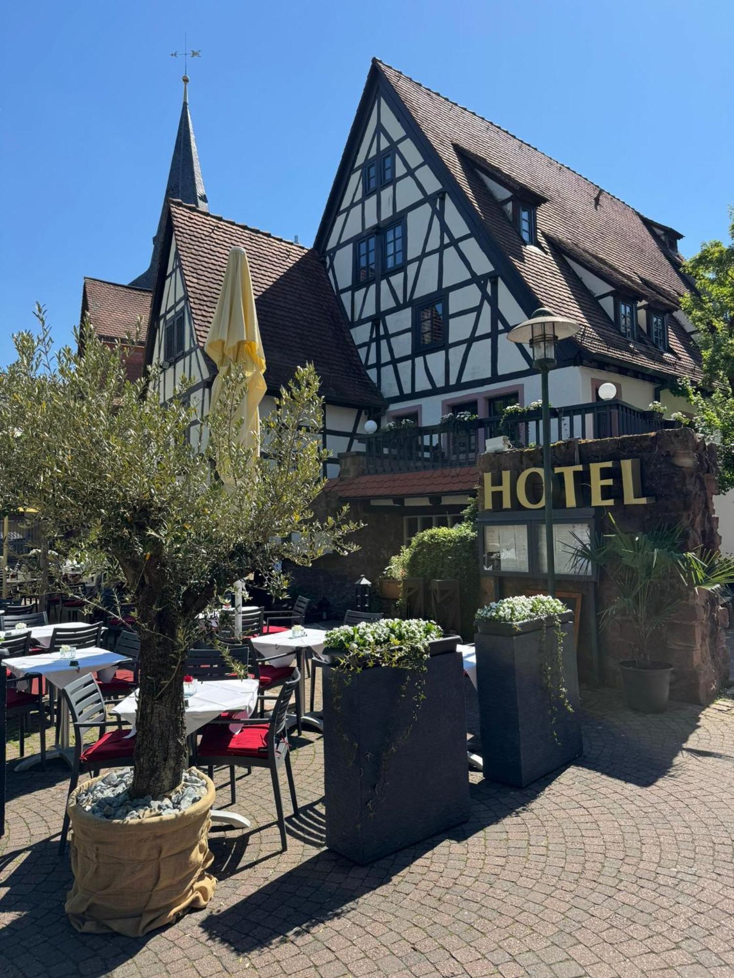 Hotel Restaurant Altes Badhaus Eberbach  Dış mekan fotoğraf